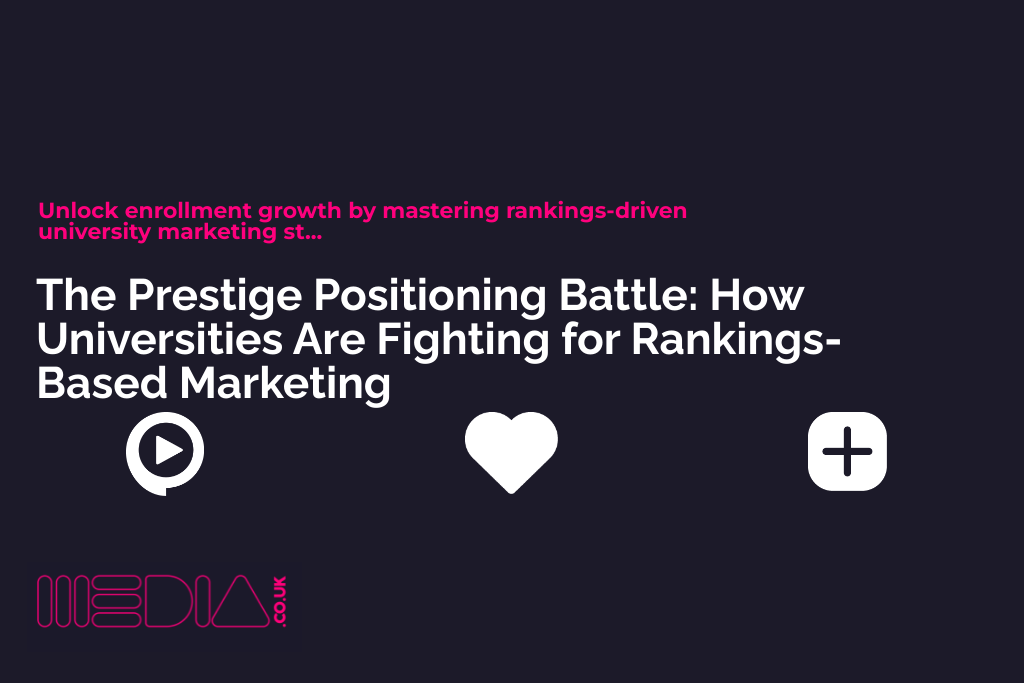 The Prestige Positioning Battle | How Universities Are Fighting for Rankings-Based Marketing