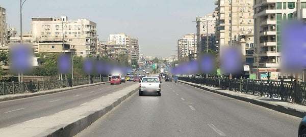 Al Nozha Bridge Flags (44 Flags), Heliopolis, Cairo