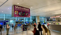 International Arrivals Banner Package (8110, 8112), Boston Logan Airport Terminal E, Boston