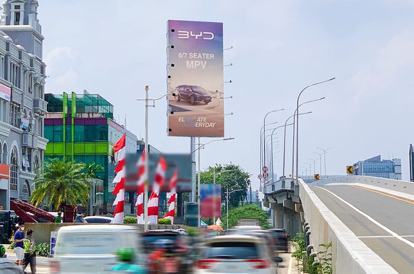 Boulevard MOI Billboard, Jakarta, Indonesia