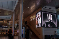Corner LED Screens (2 Screens), Schengen Shopping Area, Helsinki Airport