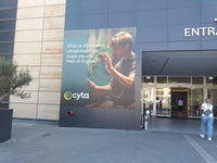 Entrance HD Adhesive (GP2), Mall of Engomi, Nicosia