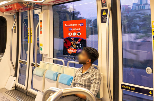 Dubai Tram Advertising, Window Branding, Dubai