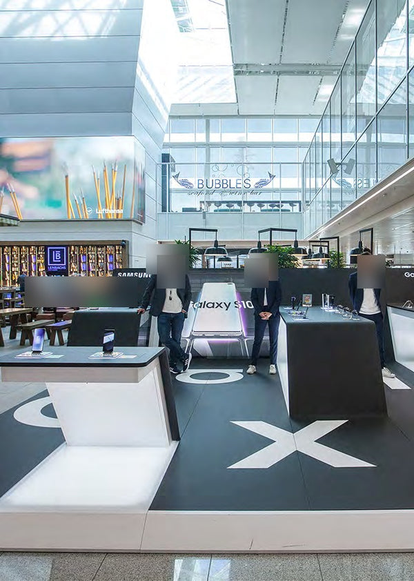 Exhibition Area Plaza Tower, Satellite Level 04, Munich Airport