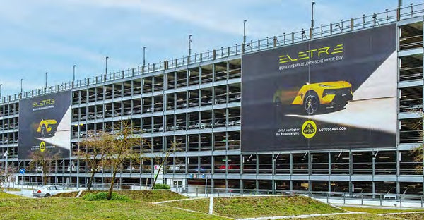 Giant Poster, Business Car Park P20 Facades, Munich Airport