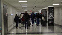 Column Wrap Domination (1742), Houston Hobby Airport Baggage Claim, Houston