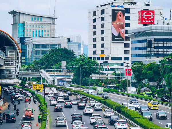 Indomobil Digital LED Screen, Jakarta, Indonesia