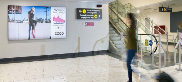 Seamless Display 52, Arrivals, Larnaca Airport