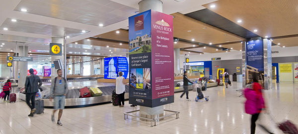Column Wrap 22, Baggage Reclaim, Larnaca Airport