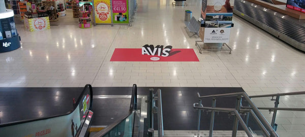 Floor Graphic 30, Baggage Reclaim, Larnaca Airport