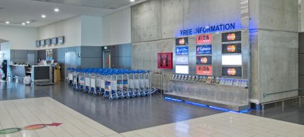 Gridwall Display 13, Baggage Reclaim, Larnaca Airport
