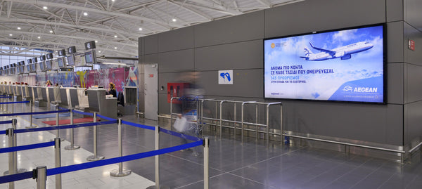 Seamless Display 19, Check-in Hall, Larnaca Airport