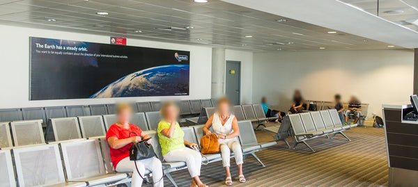 Matrix Display 31, Departures Lounge, Larnaca Airport