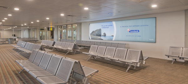 Matrix Display 32, Departures Lounge, Larnaca Airport