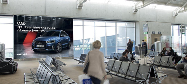 Mega Column Display 17, Departures Lounge, Larnaca Airport