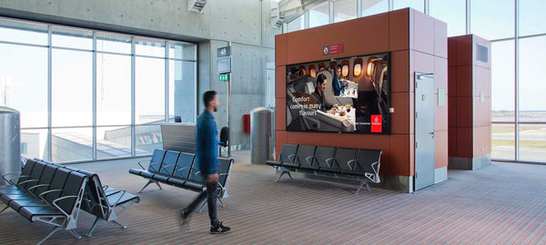 Seamless Display 38, Departures Lounge, Larnaca Airport
