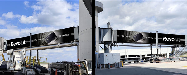 Jet Bridge Exterior Wrap, Boarding Bridge 16, Larnaca Airport