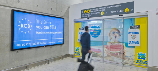 Seamless Display 6, Meet and Greet Hall, Larnaca Airport