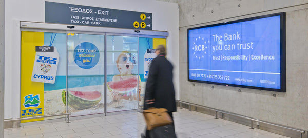 Seamless Display 7, Meet and Greet Hall, Larnaca Airport