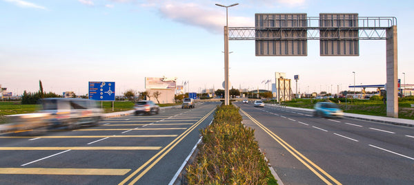 Twin Backlit Billboard 2, Outdoor, Larnaca Airport