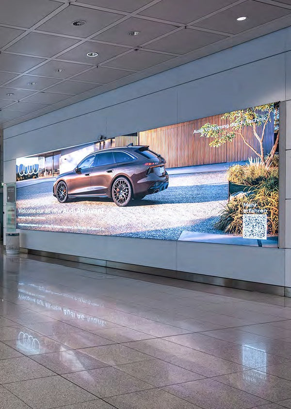 Lightbox Central Exit Baggage Claim, Terminal 2 Level 03, Munich Airport