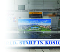 Lightboxes, Baggage Reclaim, Košice Airport