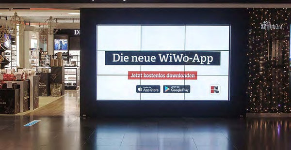 Media Facade, Terminal 2 Plaza Level 04, Munich Airport