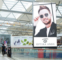 Mall Digital Banners, Supernova Zadar, Zadar, Croatia