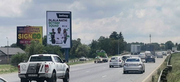 R24 Highway Billboard (Edenvale to Kempton Park), Edenvale