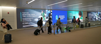 Welcome Media Wall North LE-24-01~04, Incheon Airport Terminal 2 Arrivals