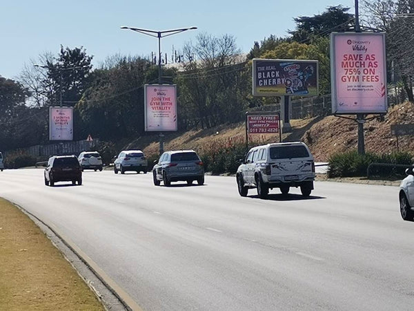 William Nicol Drive Billboard (Republic Road, Return Face), Johannesburg