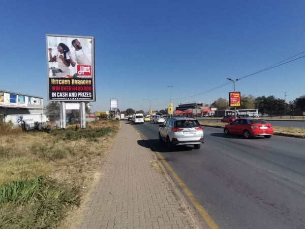 Main Reef Road Billboard (Crown Mines), Johannesburg