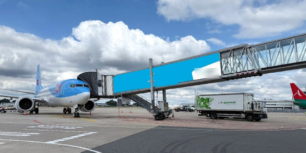 Passenger Bridge Outdoor Branding, All 20 Bridges, Hannover Airport