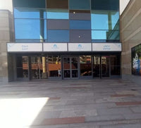 See-Through Glass Branding at Gate 3 (6.32 x 2.11 m), City Centre Maadi, Cairo