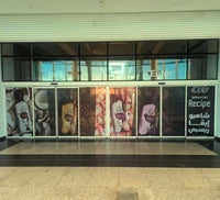 See-Through Glass Branding at Gate 5 (8.4 x 2.25 m), City Centre Alexandria, Alexandria