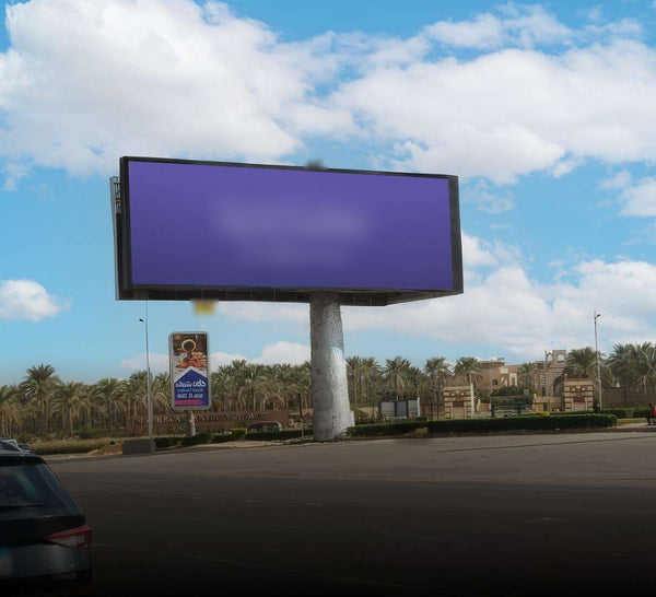 South 90th Street Digital Screen by the AUC (24 x 8 m), New Cairo, Cairo