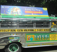 Jeepney Top Ads, Metro Manila, Philippines