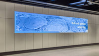 Wall Screens (2), Baggage Hall, Keflavík Airport