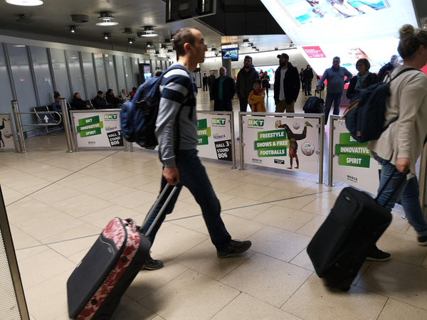 Welcome Placard, Terminal C Baggage Claim Exit, Hannover Airport