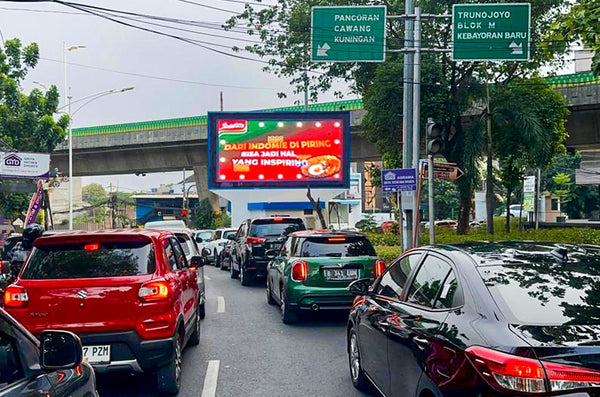 Wolter Monginsidi Tendean Digital LED Screen, Jakarta, Indonesia