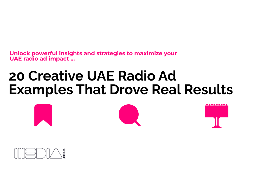 20 Creative UAE Radio Ad Examples That Drove Real Results