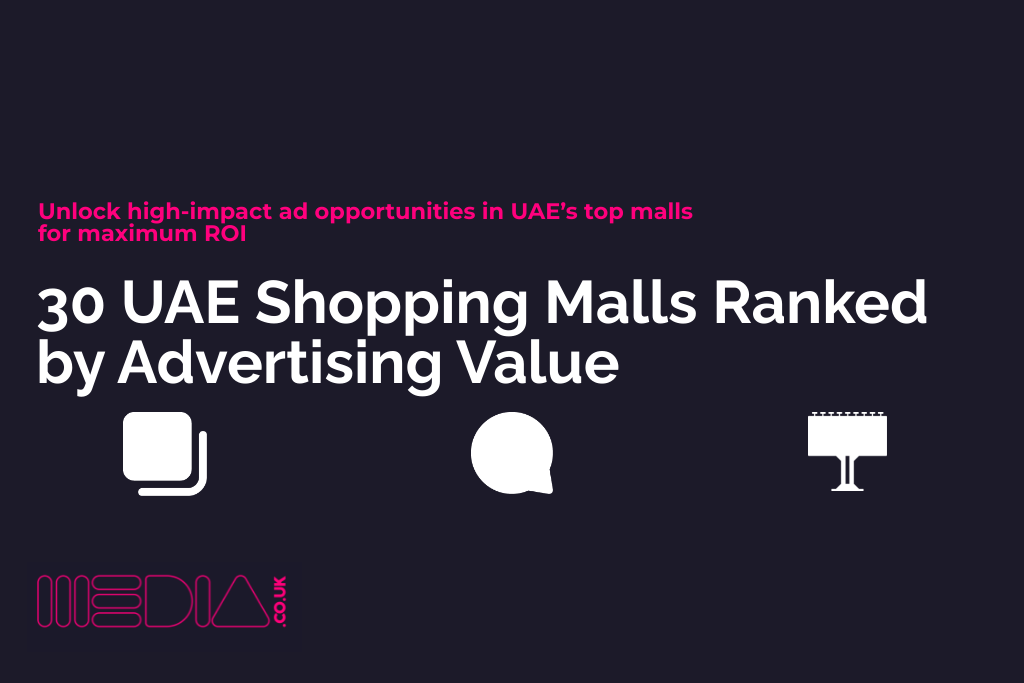 30 UAE Shopping Malls Ranked by Advertising Value