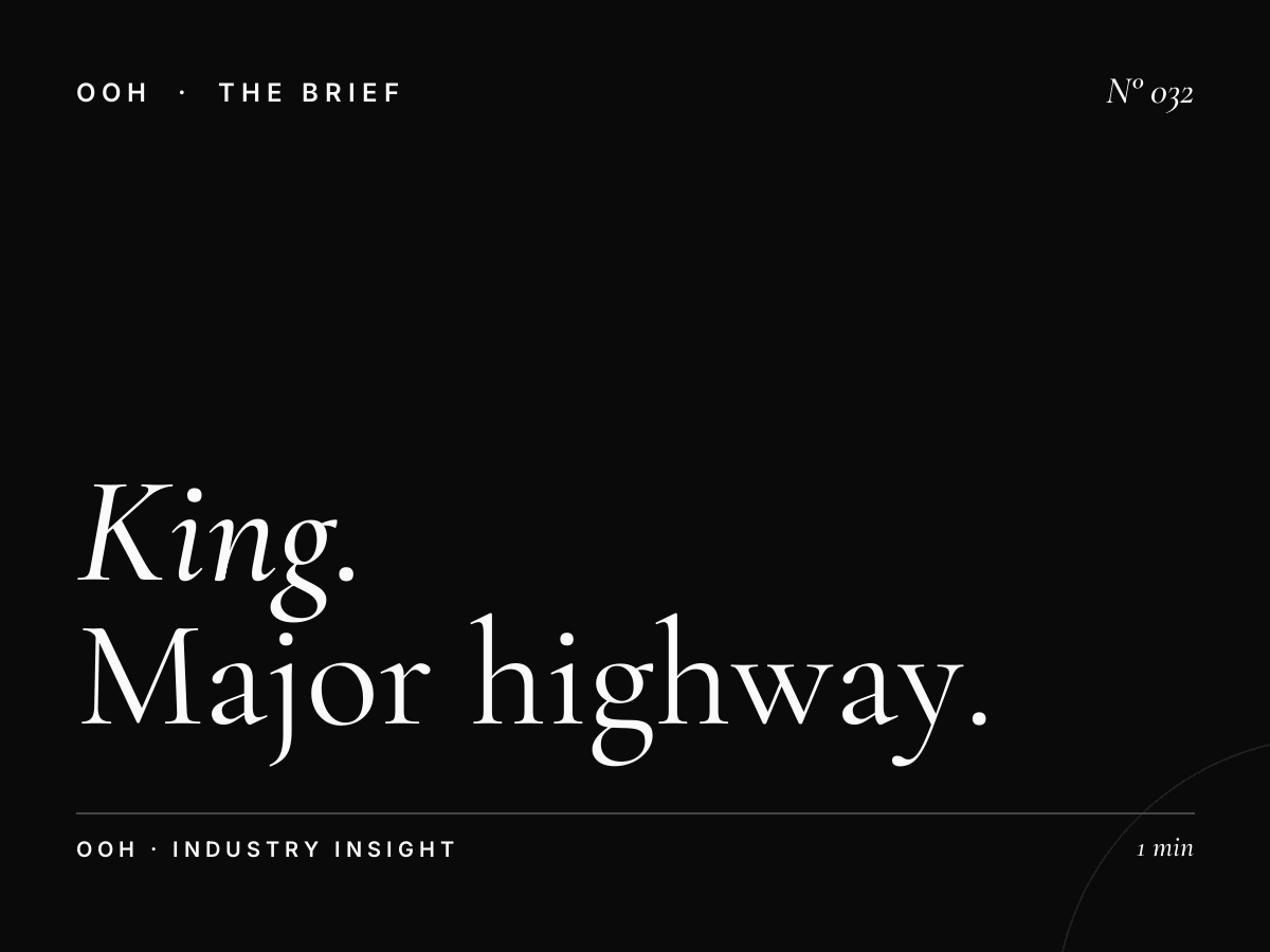 King Abdulaziz Road | Major Highway Billboard Advertising Saudi