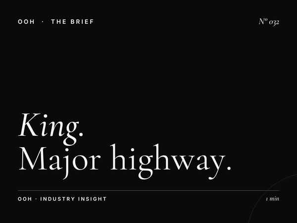 King Abdulaziz Road | Major Highway Billboard Advertising Saudi