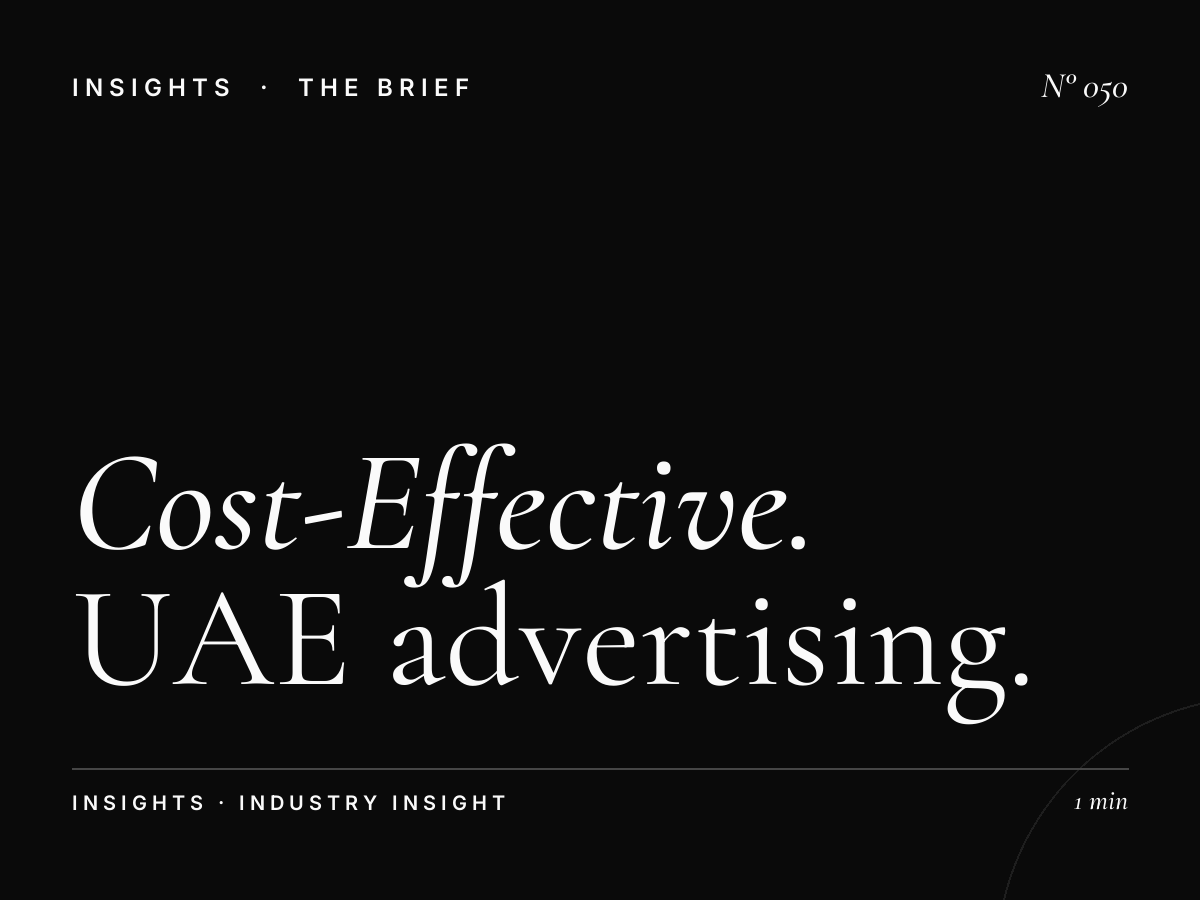 25 Cost-Effective UAE Advertising Opportunities