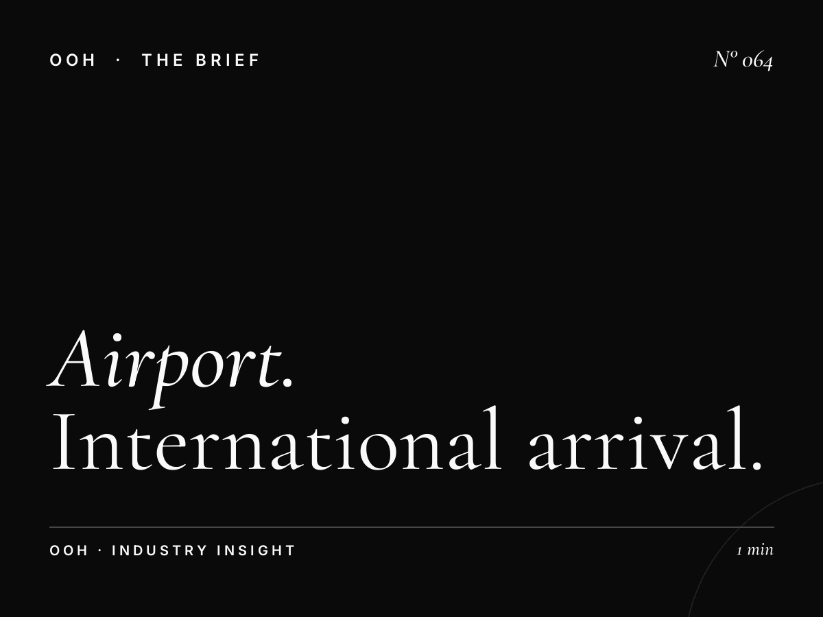 Airport Road Hoarding | International Arrival Billboard Advertising UAE