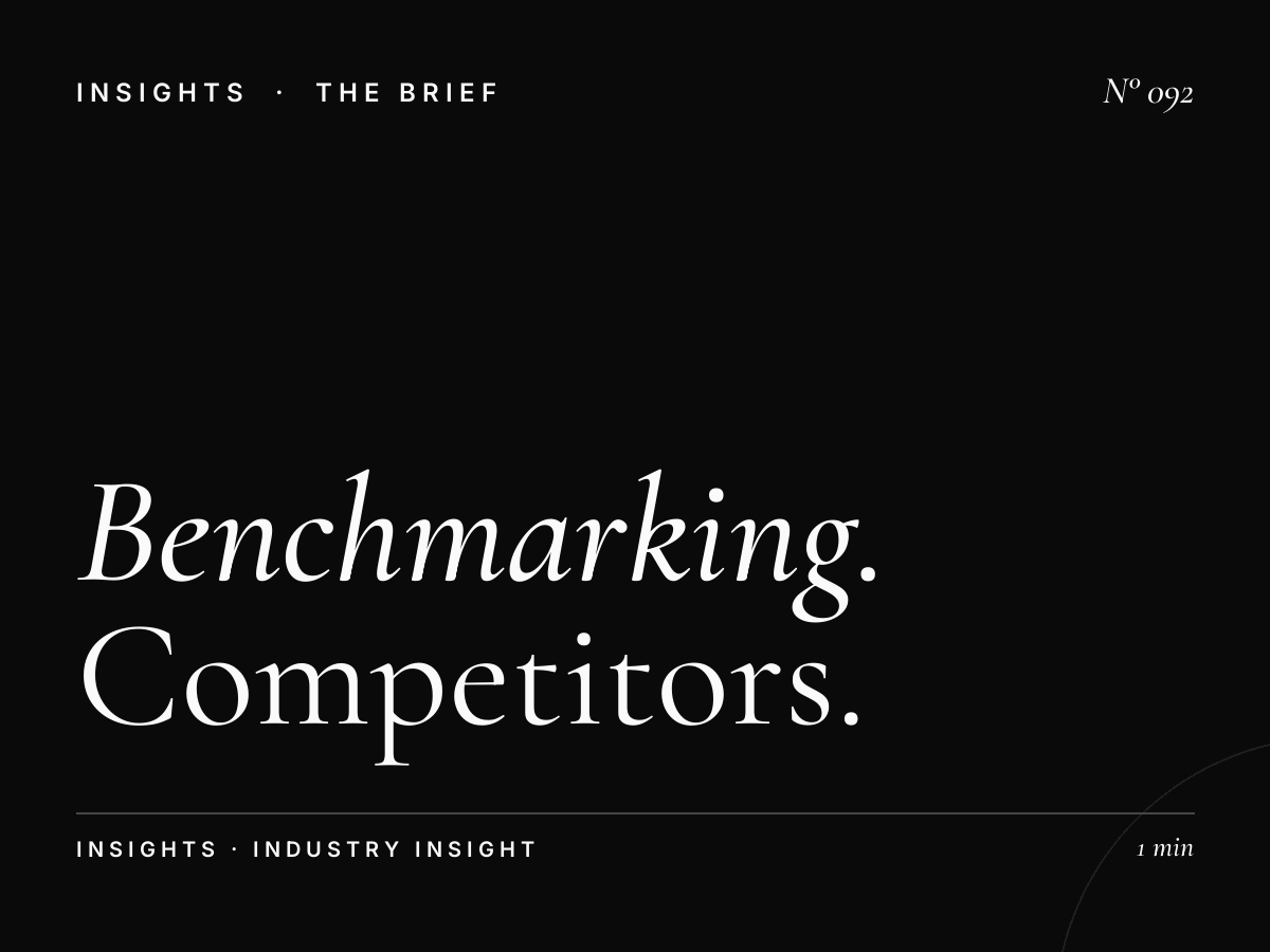 Benchmarking University Marketing | What Your Competitors Are Doing Right