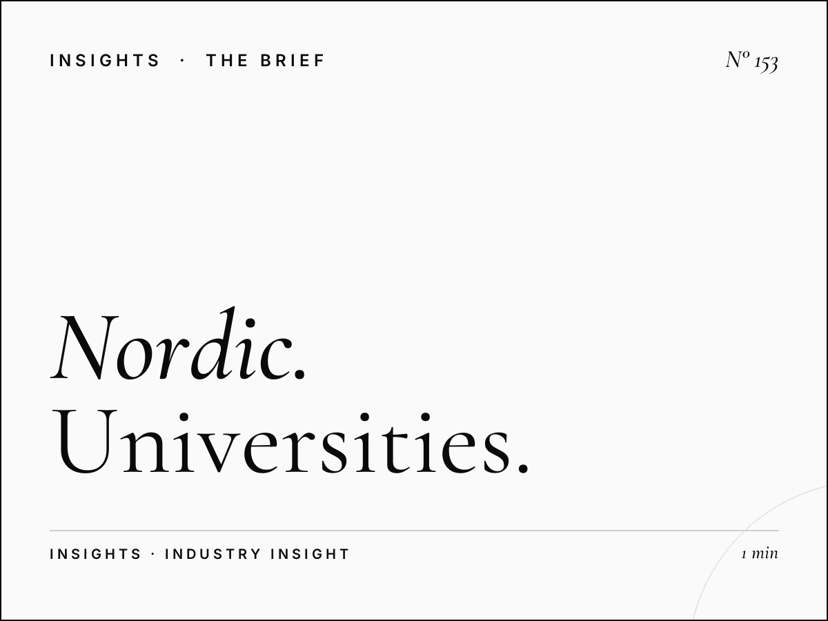 How Nordic Universities Are Winning Students from Warmer Climates