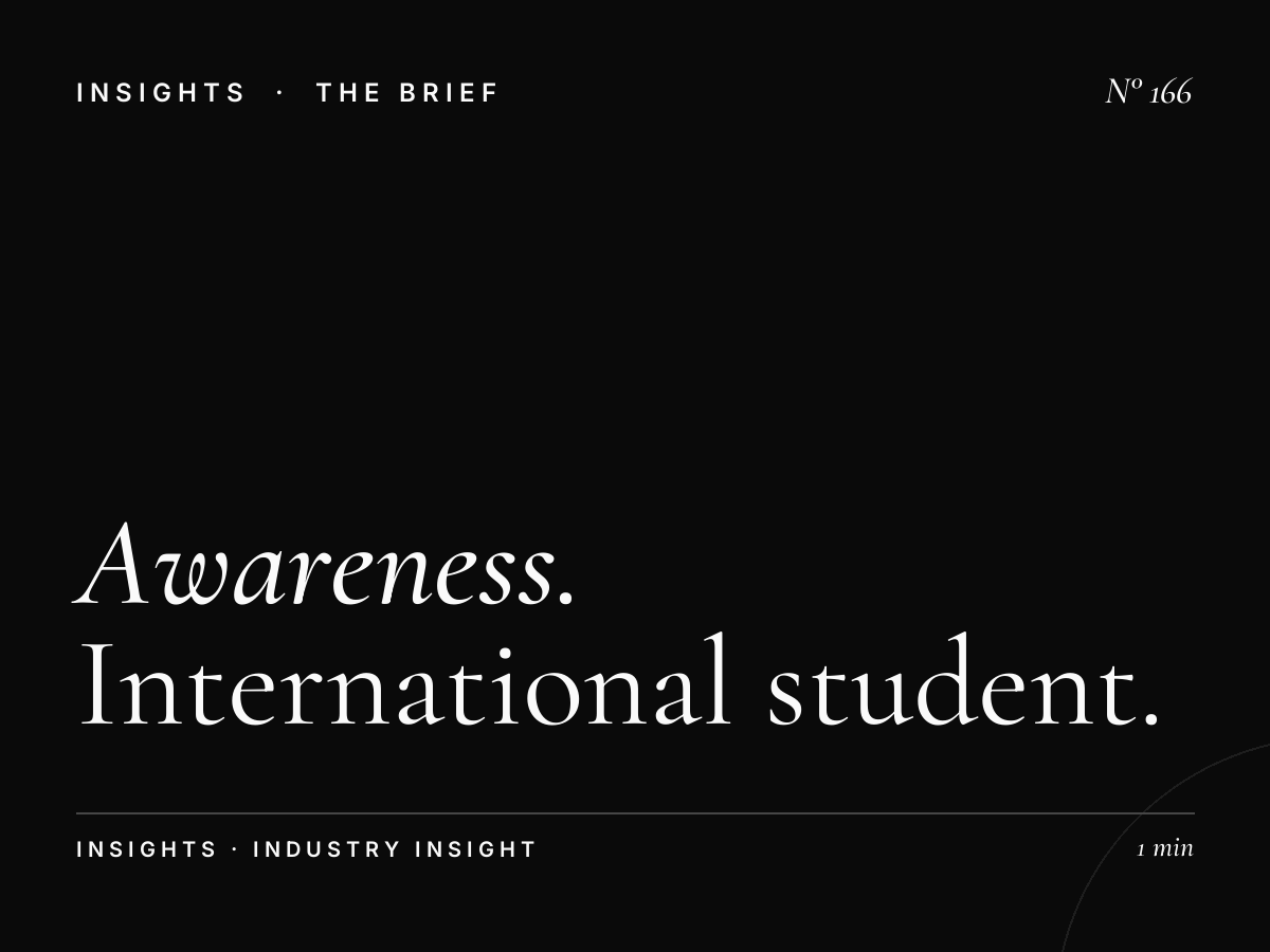 From Awareness to Enrollment | The International Student Journey Mapped