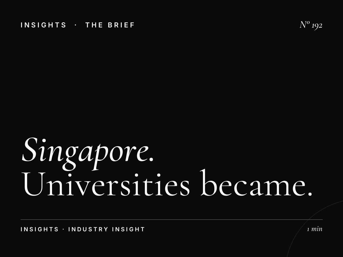How Singapore Universities Became the Gateway to Asia Through Smart Advertising